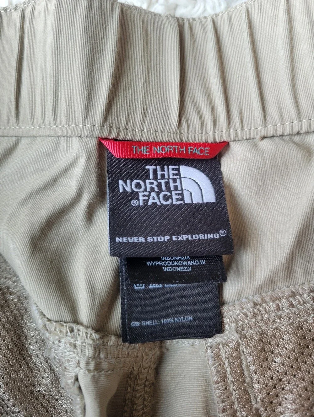 The North Face Convertible Pants Tan Mens Small